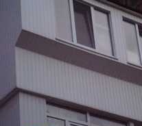 Методика отделки балкона панелями ПВХ